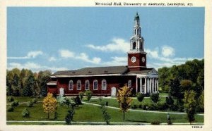 Memorial Hall, University of KY - Lexington, KY