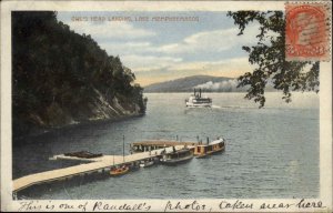 Lake Memphremagog Vermont VT Steamer Boats c1910 Vintage Postcard