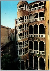 Venezia Minelli Staircase Said Of Bovolo Venice Italy Small Palace Postcard