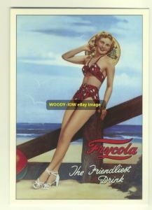 ad1810 - Frycola - The Friendliest Drink  - modern advert postcard