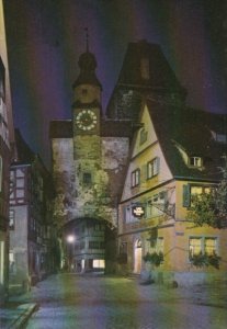 Germany Rothenburg Ob Der Tauber Markusturm