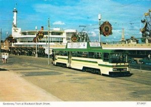 Blackpool Centenery Tram East Lancashire Advertising Festival Photo Postcard