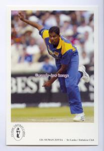 su3537 - Int. Cricketer - Nuwan Zoysa, Sri Lanka/Sinhalese Club - postcard 