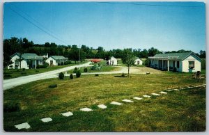 Vtg Goodlettsville Tennessee TN Southern Mansions Motel 1950s View Old Postcard