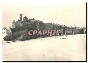 Postcard Modern G and recent material leaving Echallens winter of 1916