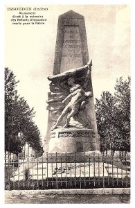 France Issoudun  Monument eleve a la memoire des Enfants d'issoudin mort...