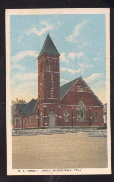 MORRISTOWN TENNESSEE MTHODIST EPISCOPAL CHURCH VINTAGE POSTCARD