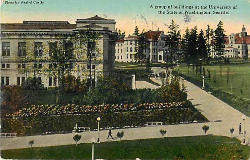 D/B View of Some Buildings, University of Washington Seattle