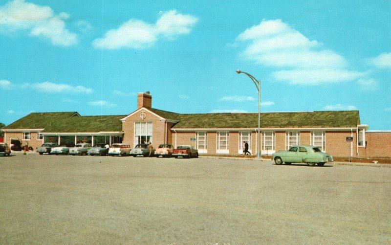 Vintage Postcard One Of 16 Service Plazas Food For Travelers Mile Turnpike Ohio