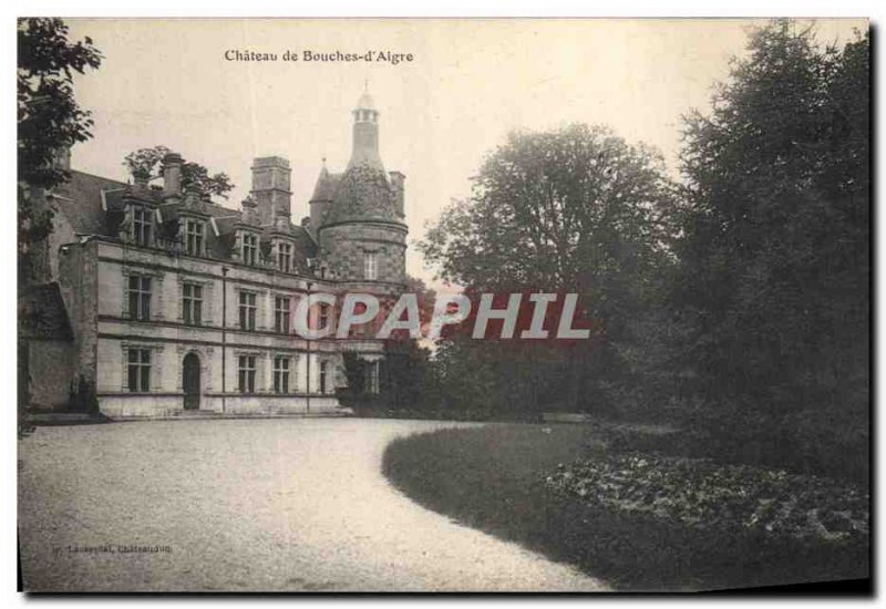 Old Postcard Chateau ducts of Sour