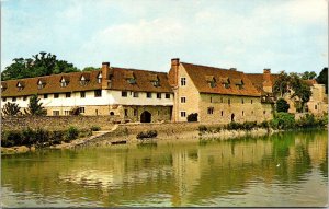 CONTINENTAL SIZE POSTCARD THE FRIARS PARISH AYLESFORD KENT VIEW FROM THE RIVER