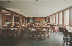 VINTAGE POSTCARD DINING ROOM DUPONT LODGE CUMBERLAND FALLS STATE PARK CROBIN KY