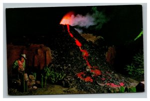 Vintage 1960's Postcard The Old Volcano Knott's Berry Farm Buena Park