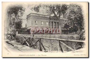 Old Postcard Vernet les Bains Les Thermes