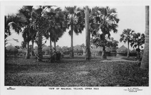 US5349 view of malakal village upper nile  real photo sudan africa