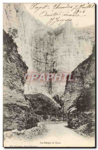 Old Postcard Gorges Cians