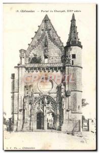 Old Postcard Chateaudun Portal Champde