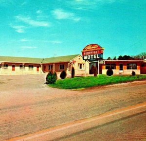 Sunbright Motel and Diner AAA US 27 Sunbright Tennessee TN UNP Chrome Postcard