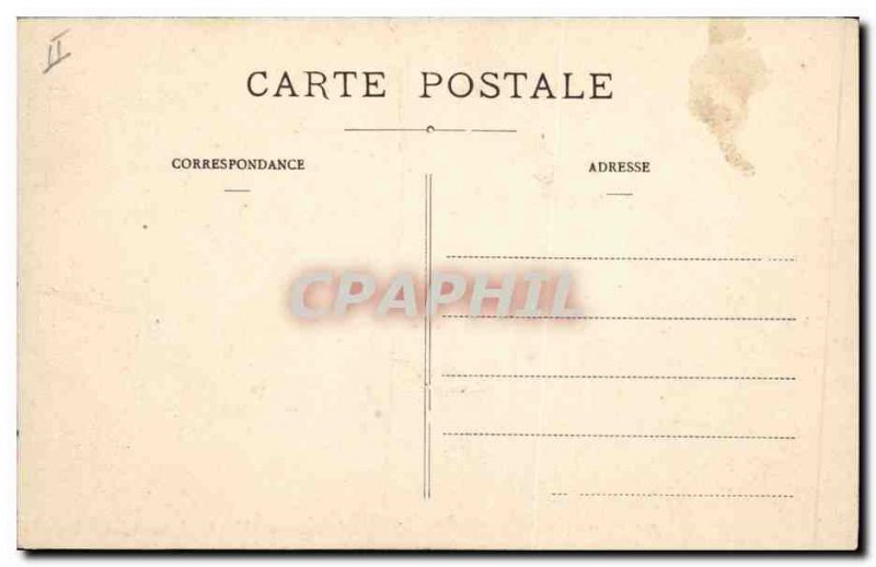 Old Postcard Boat La Liberte Breastplate d & # 39escadre