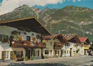 Germany Garmisch-Partenkirchen Klammstrasse mit Kramer