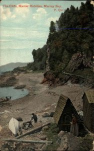 Murray Bay Quebec Cliffs Manoir Richilieu c1910 Postcard