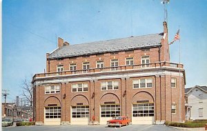 Central firehouse, orange county Middleton New York USA Fire Department Unused 