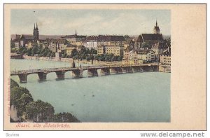 Basel, Alte Rheinbrucke, Switzerland, 1900-1910s