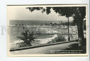 460240 Bulgaria Varna general view of the beach Old photo postcard