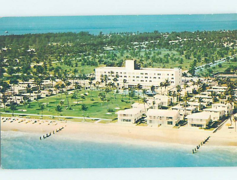 Pre-1980 HOTEL SCENE Key Biscayne - Near Miami Beach Florida FL AE1176