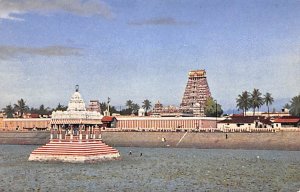 Mylapore Temple India Postcard
