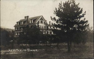 Jackman Maine ME Lake Parlin House c1900s-20s RPPC Real Photo Postcard