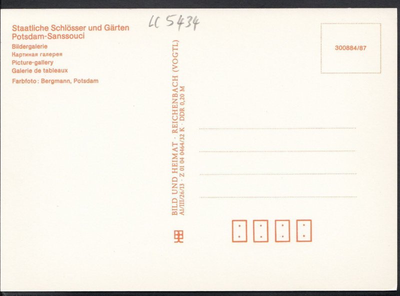 Germany Postcard - Staatliche Schlosser Und Garten Potsdam-Sanssouci    LC5434
