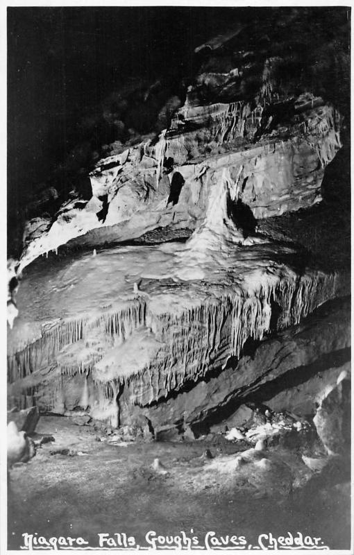 BR96546 niagara falls gough s caves cheddar real photo   uk