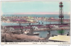 RP: BARCELONA , Spain , 1930-40s ; Le Port