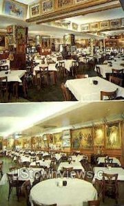 Interior, Haussner's Restaruant - Baltimore, Maryland MD Postcard