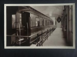 Mint WW 1 RPPC Postcard 1918 France Versailles Rail Car Peace Treaty Signed Canc