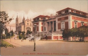 Postcard Museo Nacional de Pintura y Escultura Madrid Spain