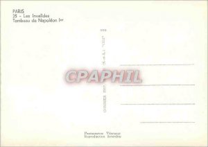 Modern Postcard Paris Les Invalides Napoleon's Tomb 1