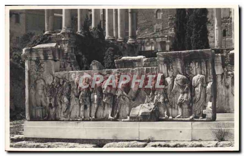 Postcard Old Roma Foro Romano Gli Eletori