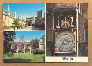 UNUSED POSTCARD - WELLS, SOMERSET, ENGLAND