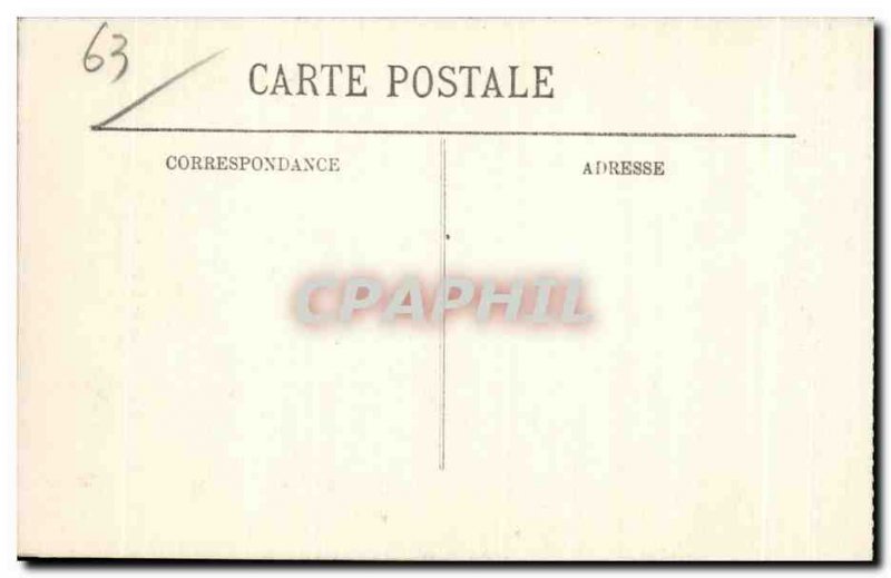 Old Postcard Thiers Panoramic view of the I Hell Hollow