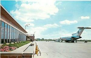 NY, Rochester, New York, Monroe Airport, Jet Preparing to Load, Dexter Press