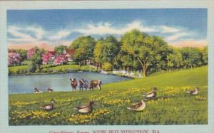 Pennsylvania Greetings From New Wilmington