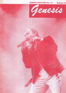 Genesis Magazine Phil Collins Photo LP Reviews Interview 1984 No 32 Fanzine Book