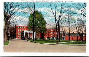 North Carolina Winston Salem Main Building Salem College