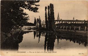 CPA VENDOME - Vue sur le Loir et le Pont St-MICHEL (294723)