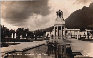 South Africa Delville Wood Memorial Cape Town RPPC C038