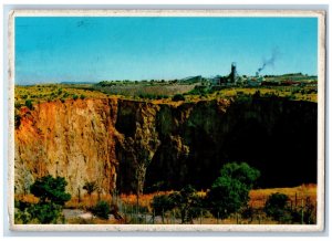 Pretoria South Africa Postcard Remier Diamond Line 1980 Vintage Posted