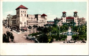 Postcard The Alcazar in St. Augustine, Florida
