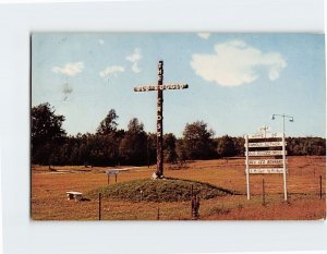 Postcard Cross, Old Rugger Cross Park, Reed City, Michigan